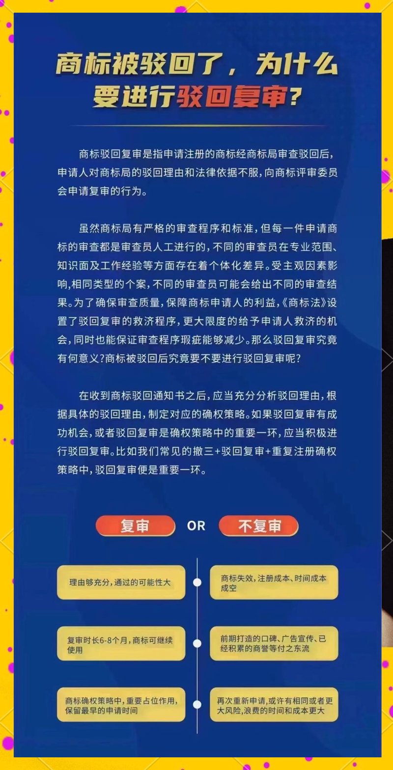 商标驳回复审：企业在商标注册路上的保护伞
